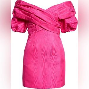 Rebecca Vallance Frenchy Off the Shoulder Minidress